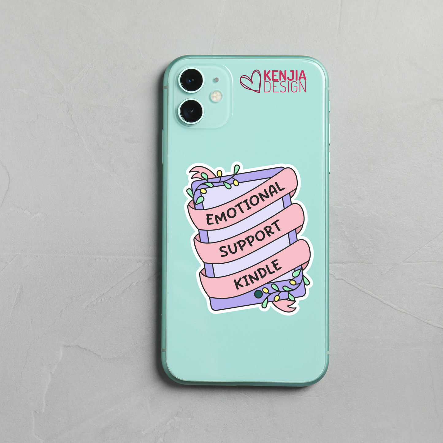 Emotional Support Kindle Stickers , Book Lover gift, Bookish Merch, Smut Reader, Reading lover, E-reade, Bookish Stickers