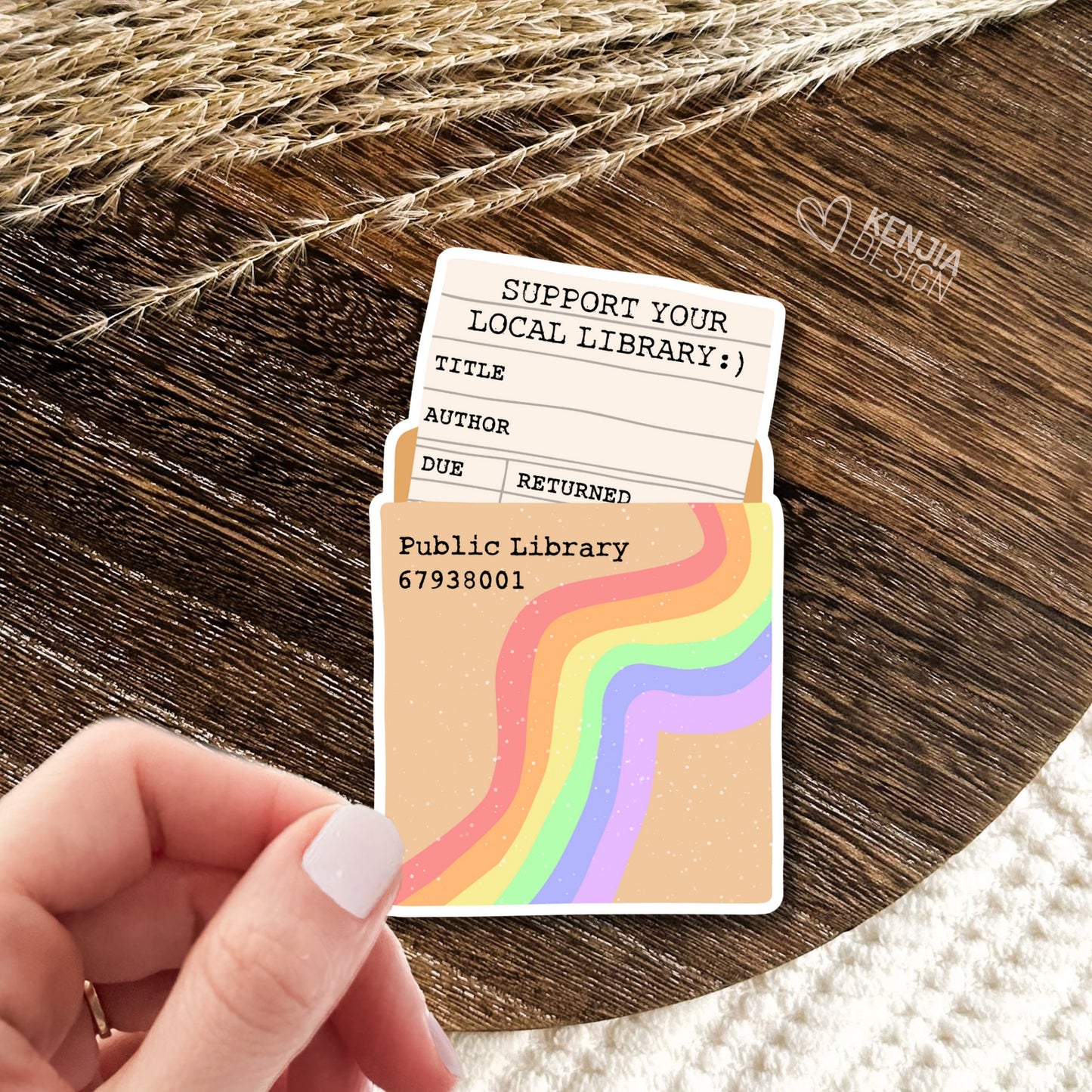 Support Your Local Library Stickers  / Trendy Bookish Stickers Merch / Book Lover Gifts / Kindle Stickers / Bibliophile / Booktok