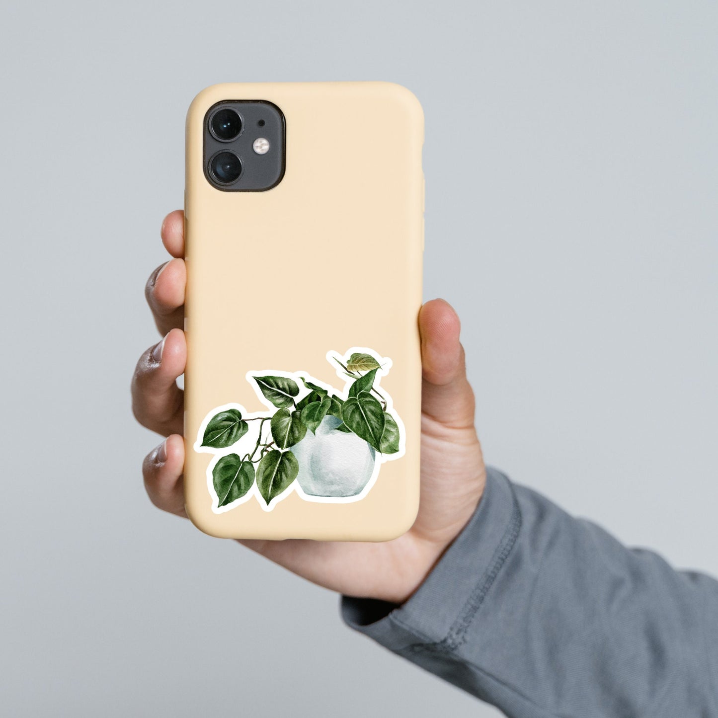 House plants Sticker, Waterproof and Dishwasher Safe Handmade cute Vinyl Sticker for gift, planner, book and laptop stickers