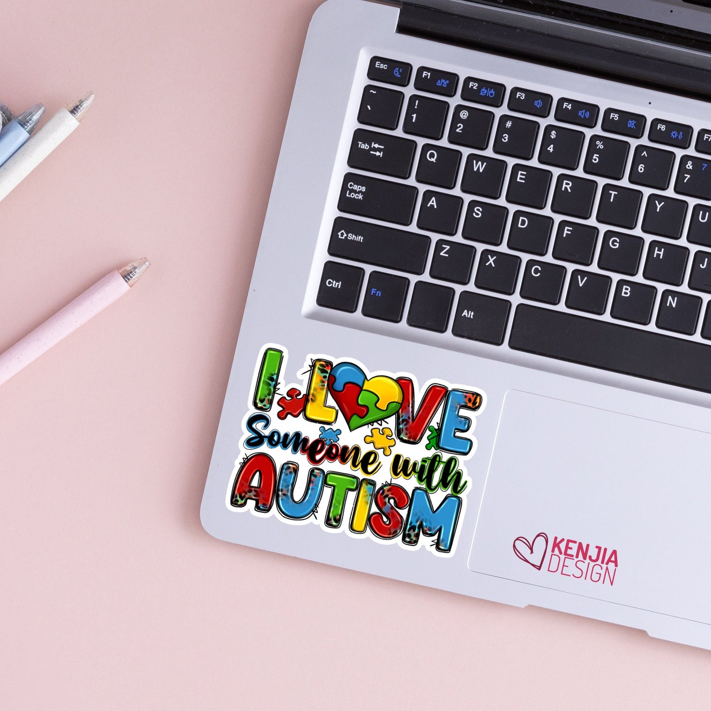 I Love Someone With Autism Stickers  / Autism Puzzle Pieces / Autism Awareness / Mental Health Matters / Neurodiversity