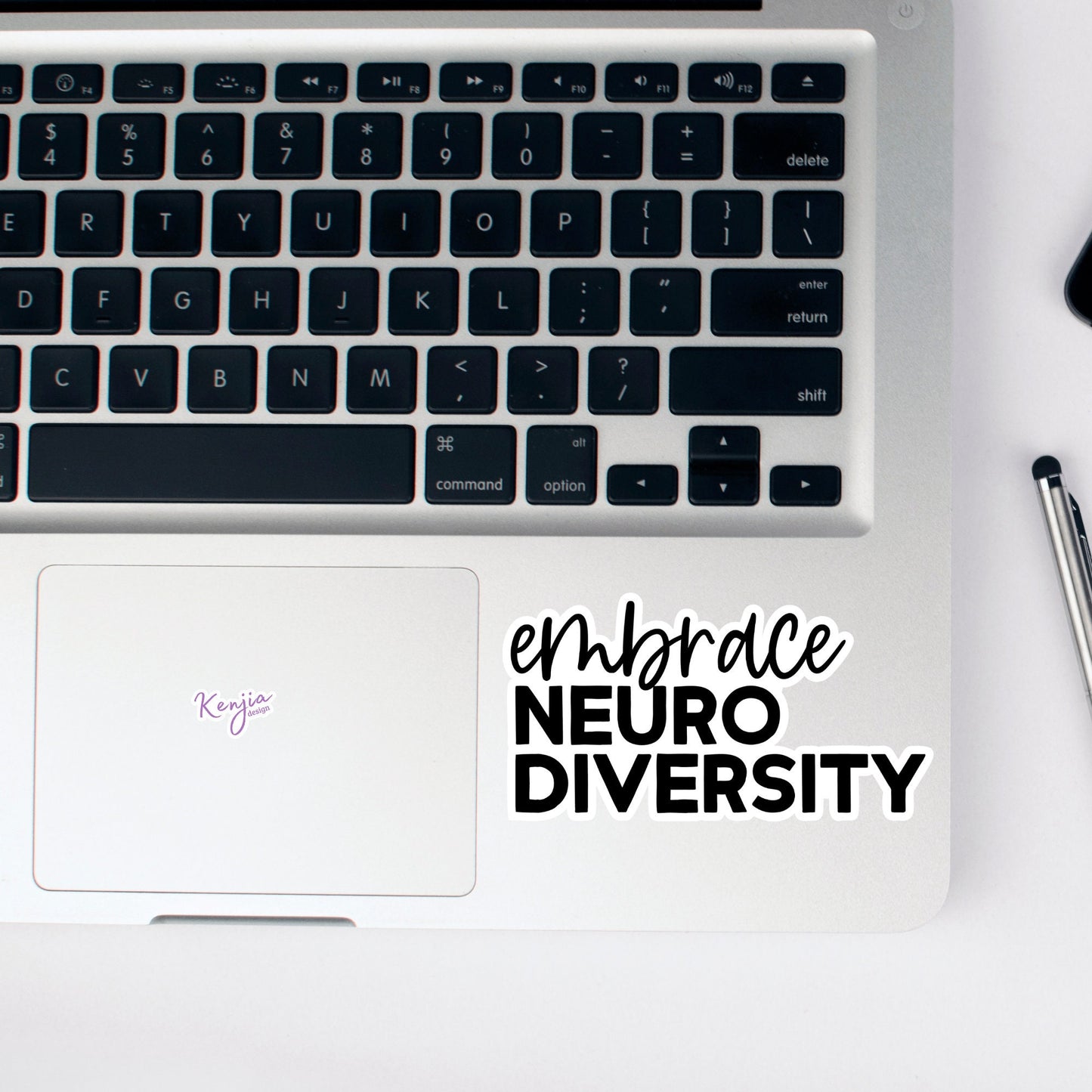 Embrace Neurodiversity Sticker and Magnet, Neurodivergent Positive Mental Health Adhd Sticker, Autism Acceptance, Laptop stickers
