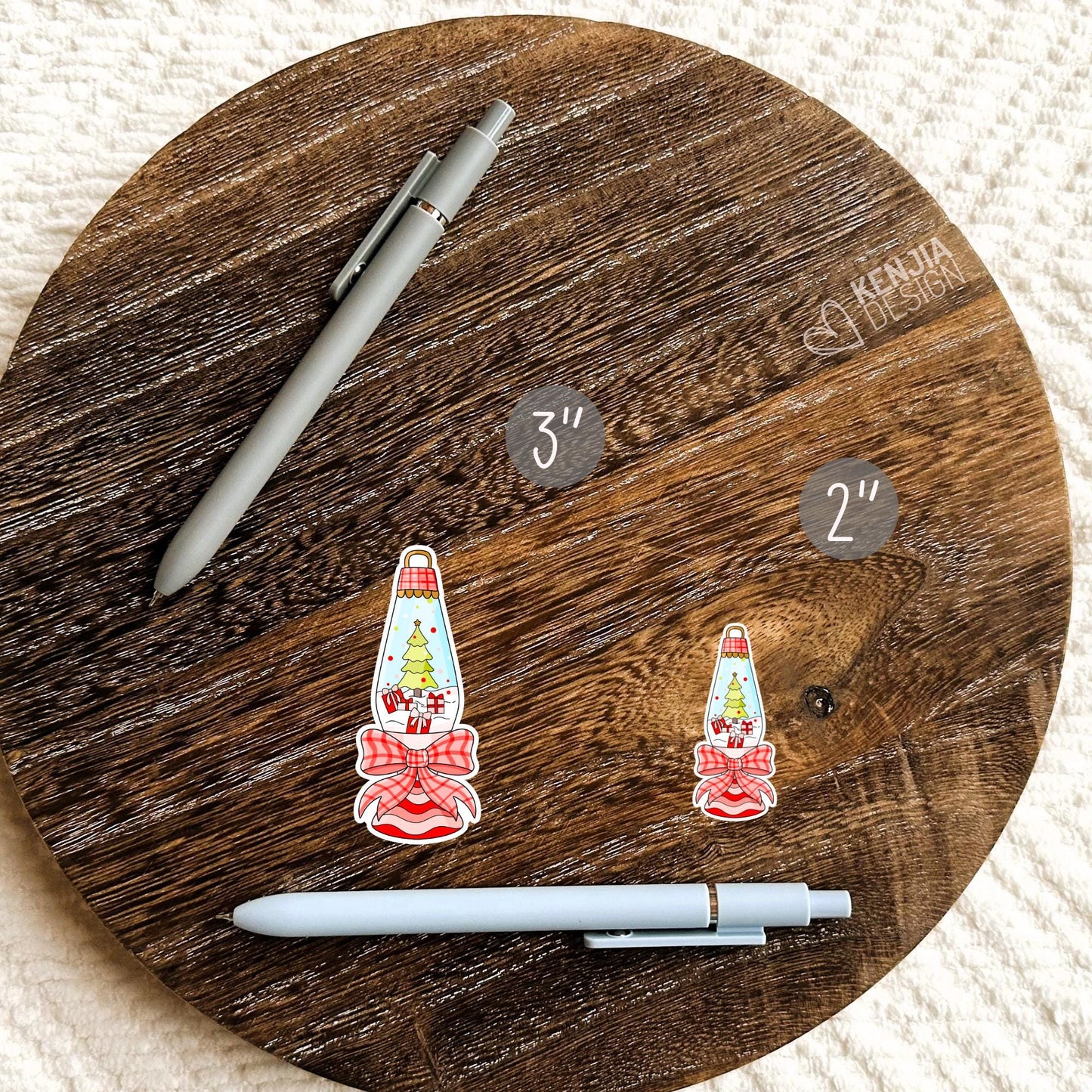 Christmas Lava Lamp Stickers / Winter Bow stickers / Holidays Stickers / Xmas Retro Gift / Christmas tree / Laptop & Kindle Stickers
