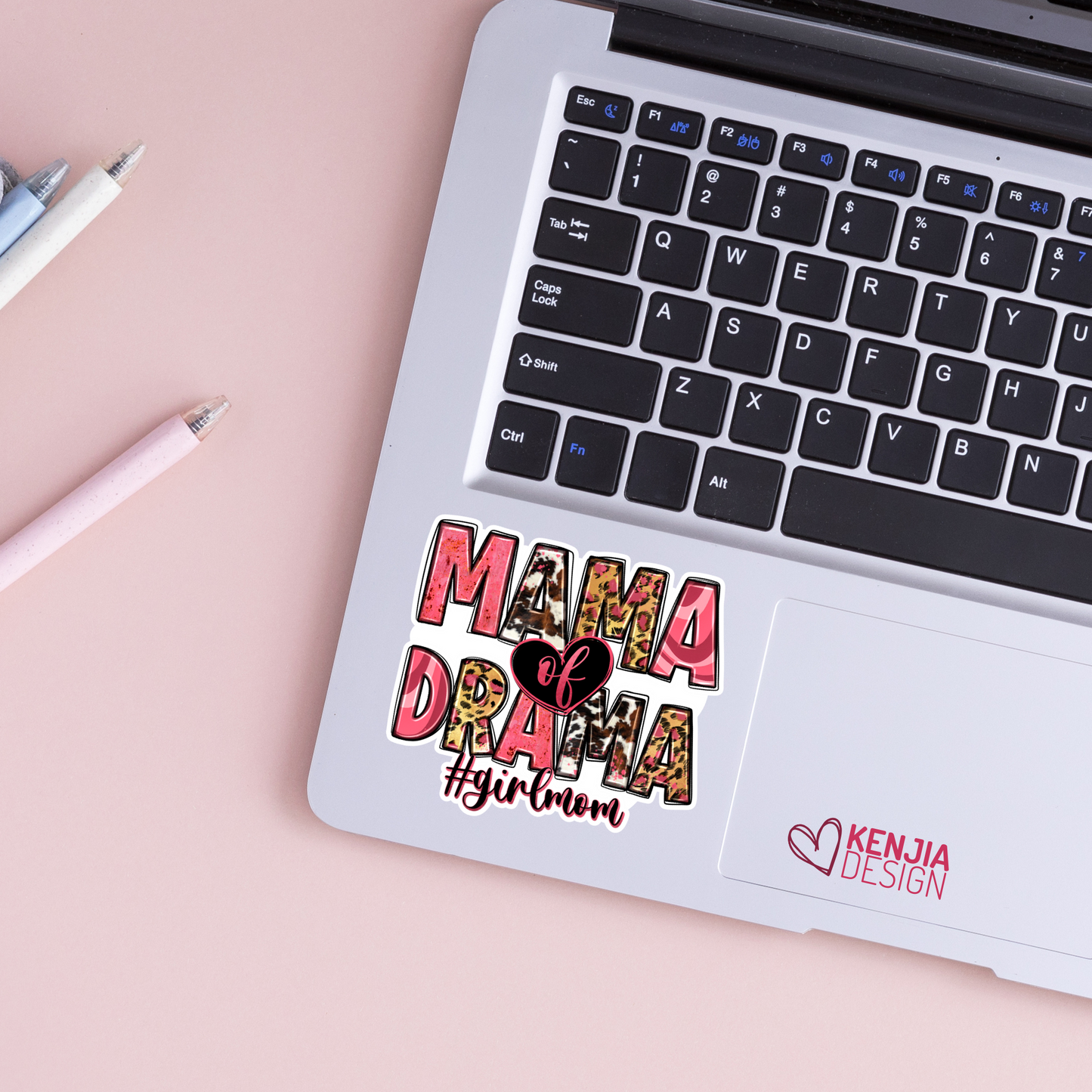 Mama of Drama Girl Stickers  / Groovy Mama's Girl Stickers / Mommy and Me / Mom of Toddler Girl Gifts / Kids Life