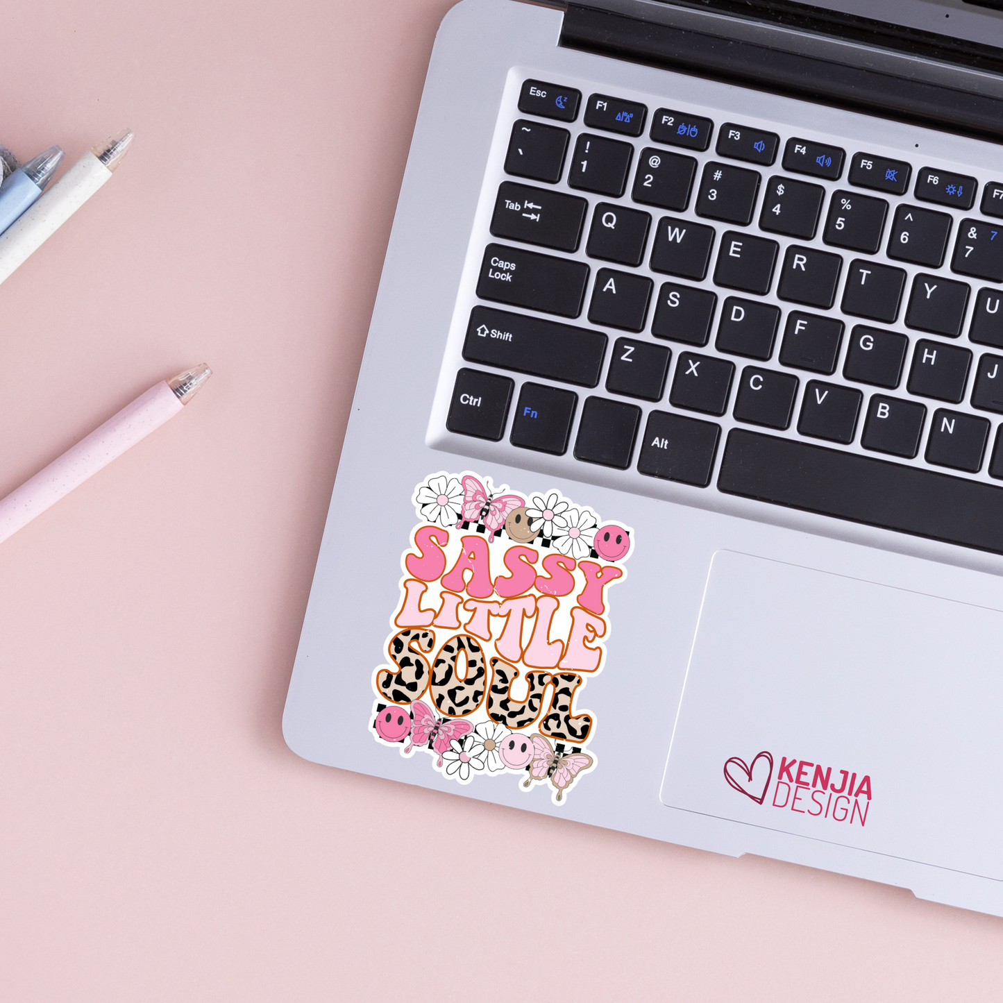 Retro Sassy Little Soul Stickers  / Groovy Mama's Girl Stickers / Mommy and Me / Mom of Toddler Girl Gifts / Kids Life