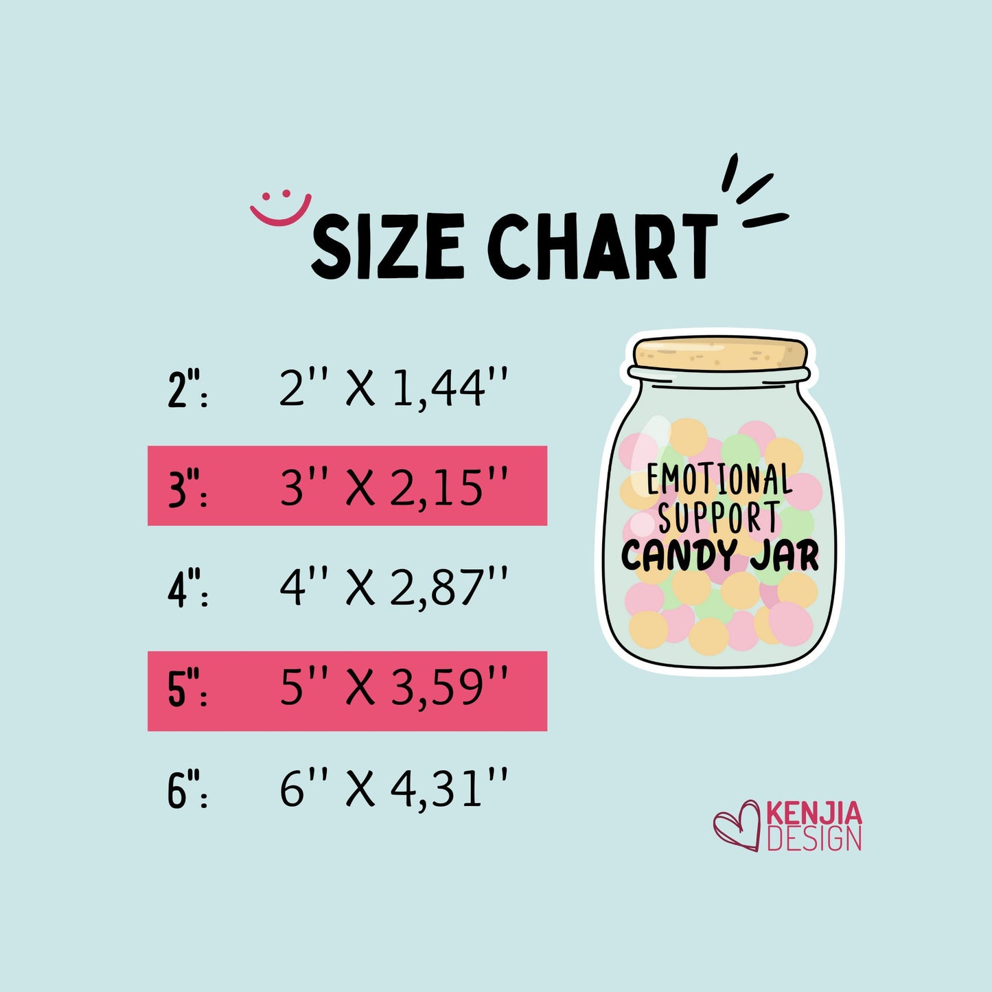 Emotional Support Candy Jar Funny Stickers  ,Motivational Gifts, Candy Jar Decoration for Office, Desk, Friends, Boss, Kindle
