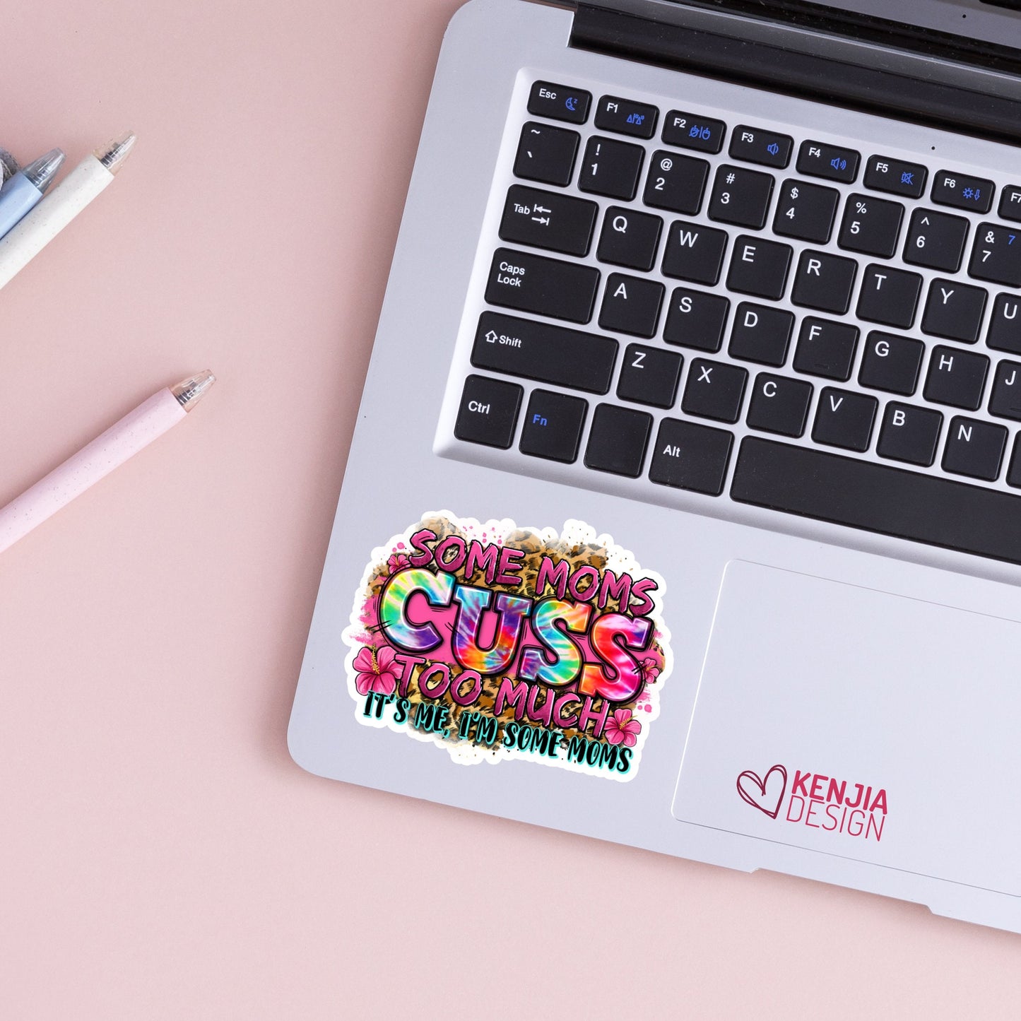 Some Moms Cuss Stickers  / Western Mother's Day Gifts / Mama Funny Quote / Sarcastic Mom Life Humor / Motherhood Stickers