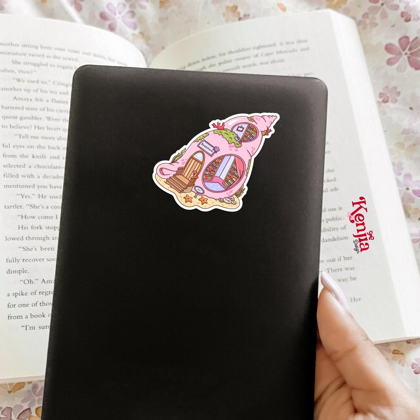 Summer Bookstore Sticker / Beach Reading / Book stickers / Booktok / Kindle Stickers / Book Lover Gift / Bookish Stickers