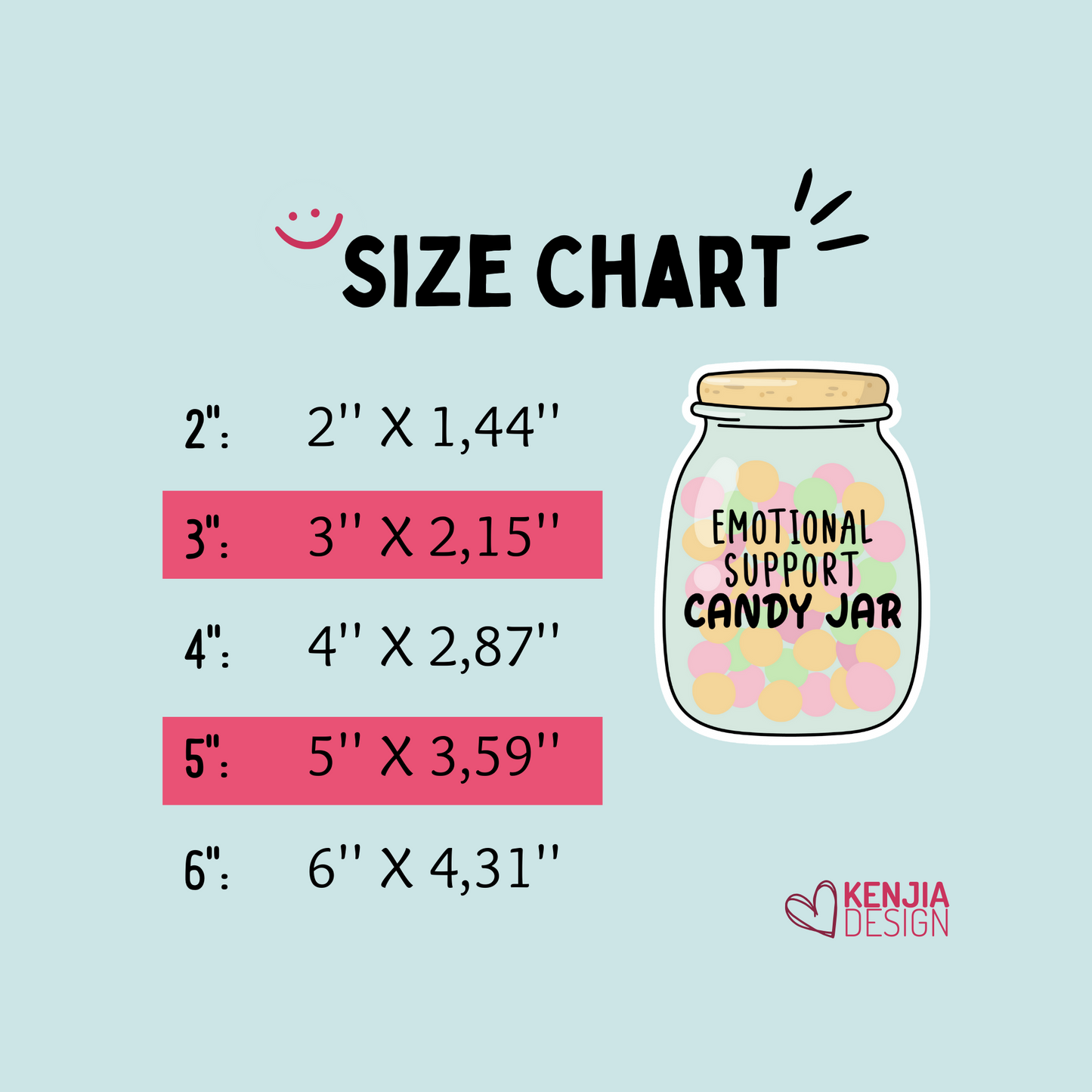 Emotional Support Candy Jar Funny Stickers  ,Motivational Gifts, Candy Jar Decoration for Office, Desk, Friends, Boss, Kindle