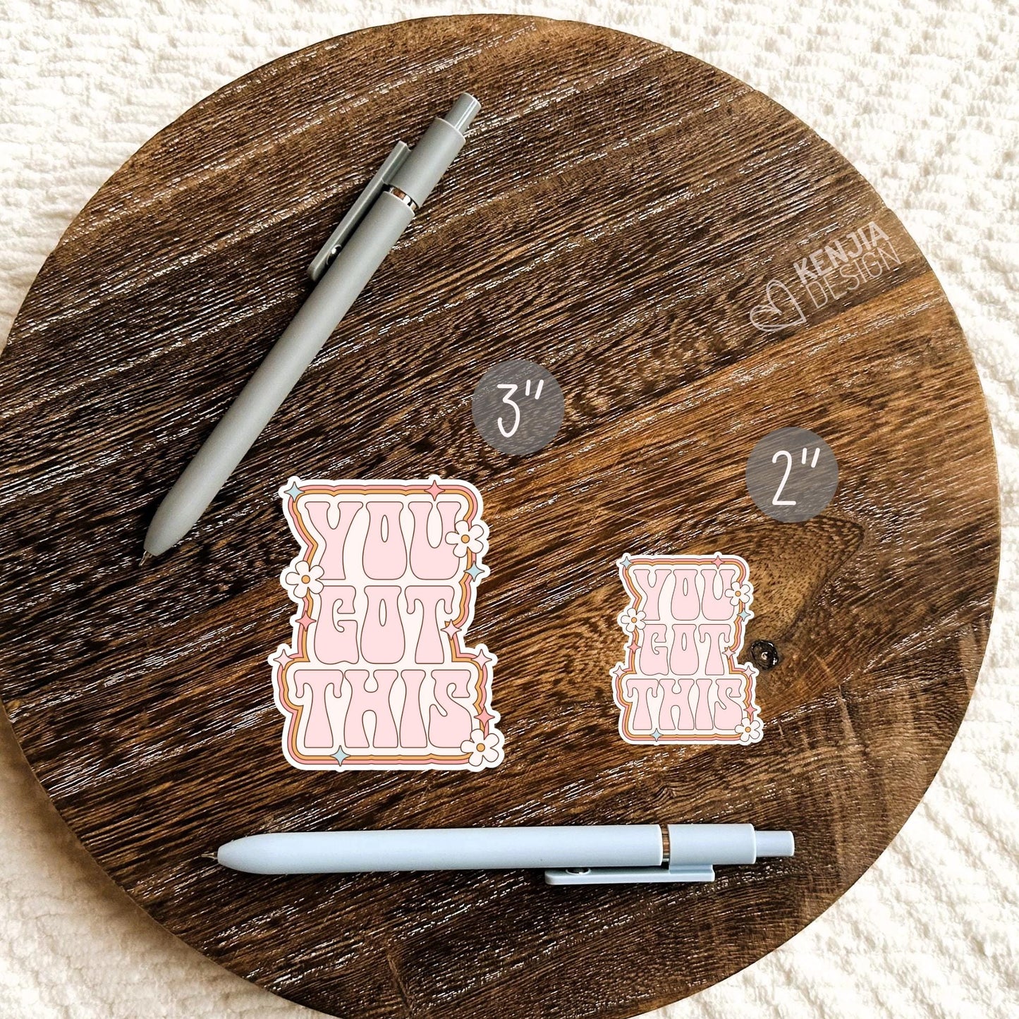 You Got This Stickers / Mental Health Stay Strong / Self Esteem Gift for Friends / Recovery Positivity Stickers / Laptop & Kindle Stickers
