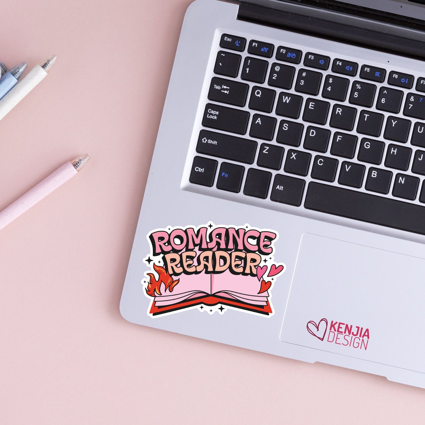 Romance Reader Sticker / Bookish Stickers / Book Lover Gift / Bookish Merch / Kindle Sticker / Waterproof /  Reading Lover / E-Reader