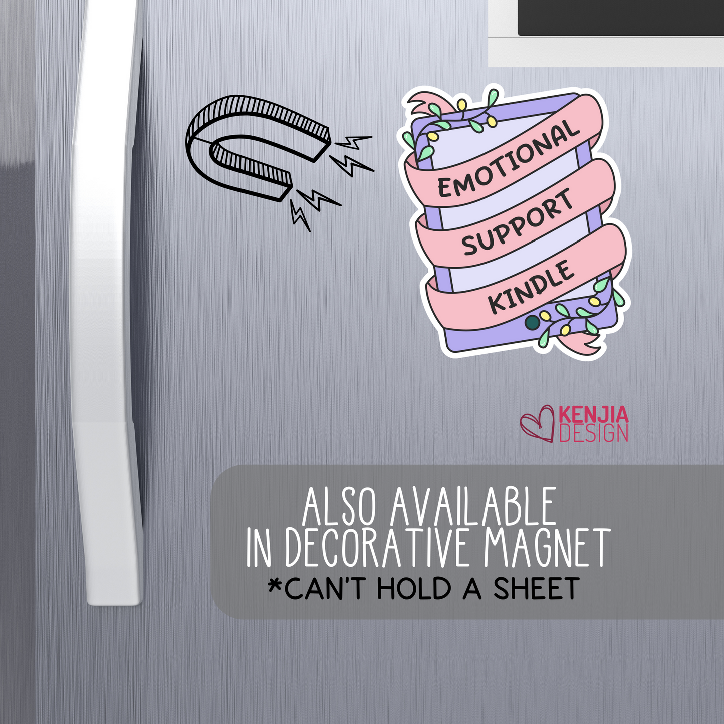 Emotional Support Kindle Stickers , Book Lover gift, Bookish Merch, Smut Reader, Reading lover, E-reade, Bookish Stickers
