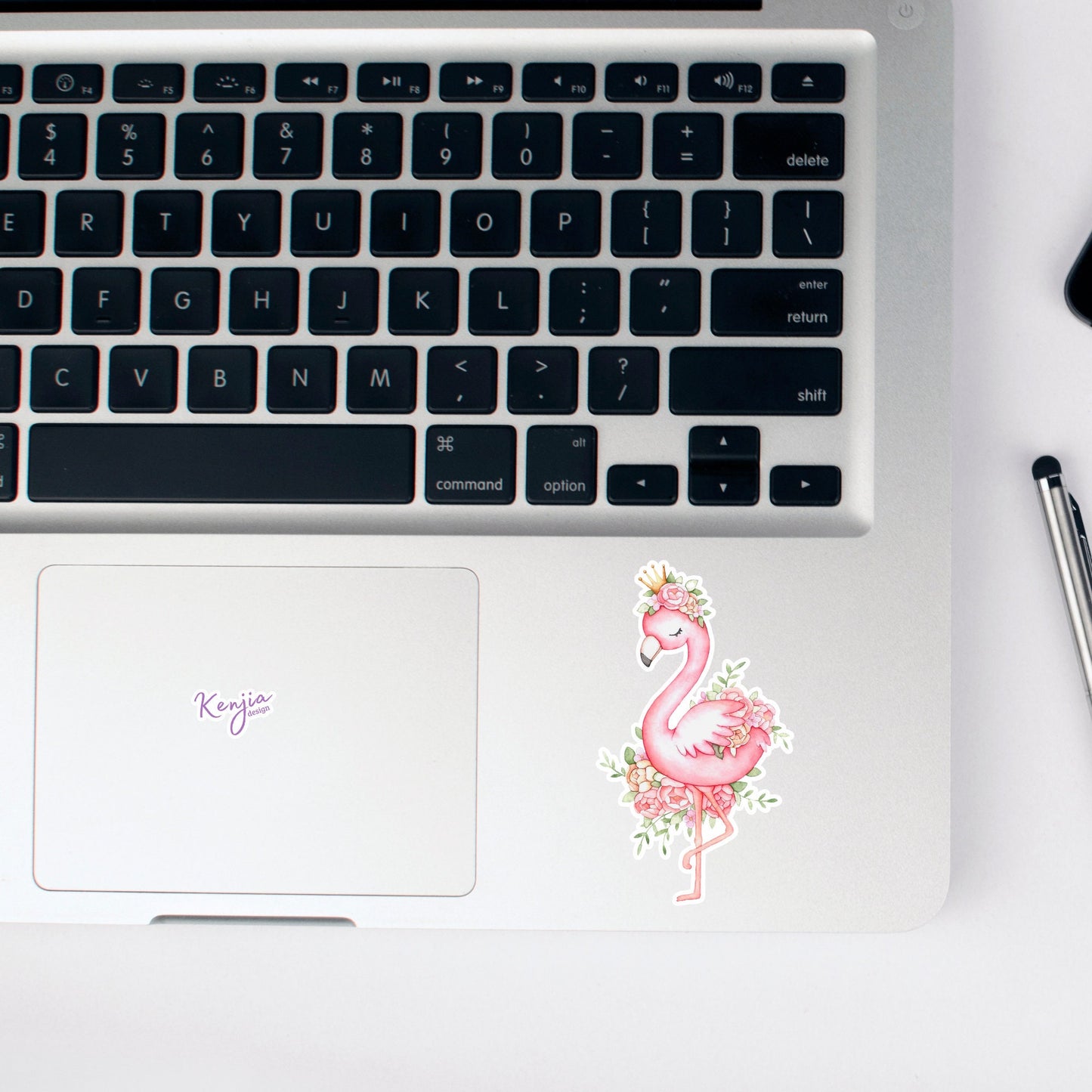 Cute Funny Kawaii Pink Flamingo Stickers and Fridge Magnets for Planner, Hydroflask, MacBook Computer, Luggage, Party, Best Friend Gift