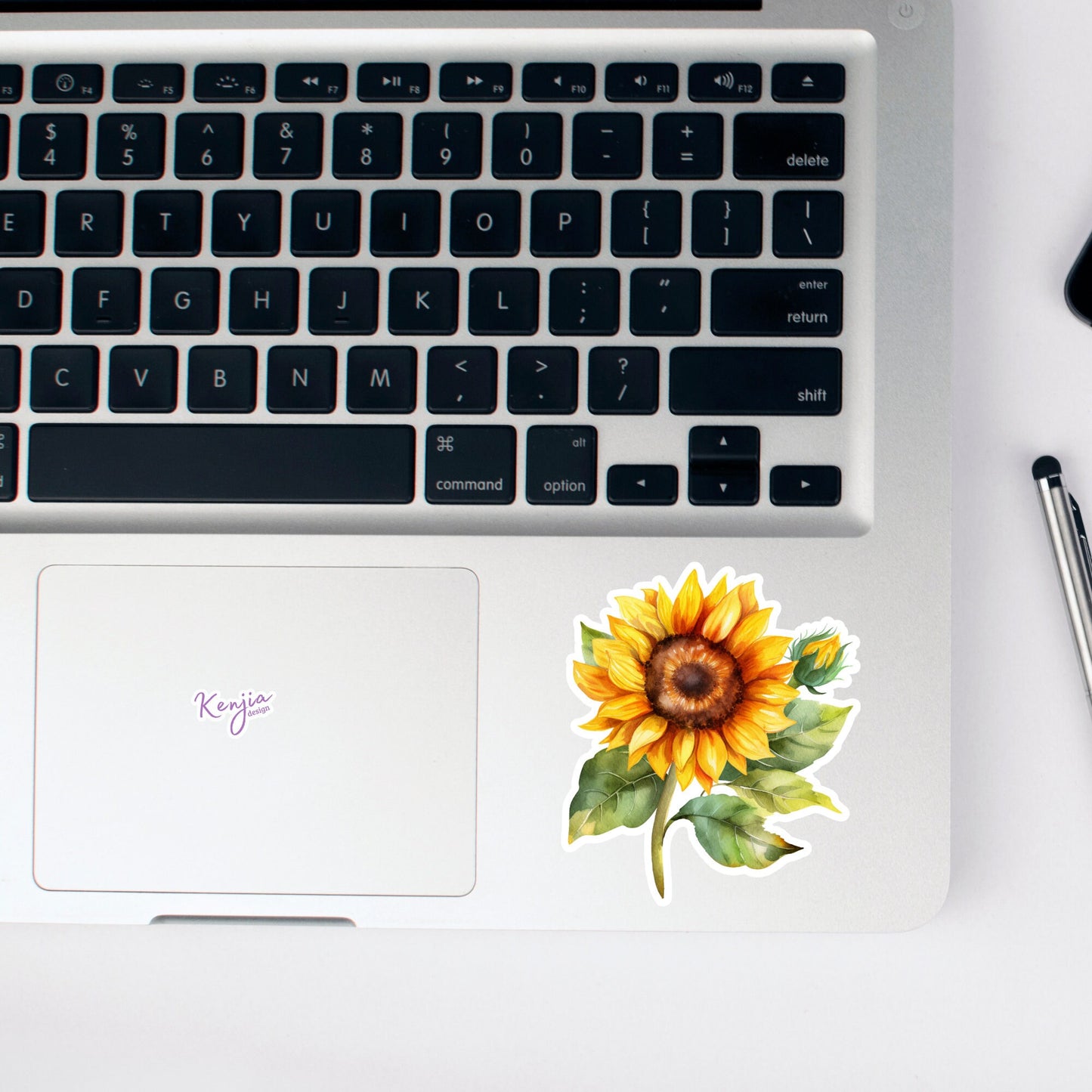 Sunflower Stickers , Planner stickers, laptop stickers, Cute Stickers, Refrigerator and Dishwasher Magnet