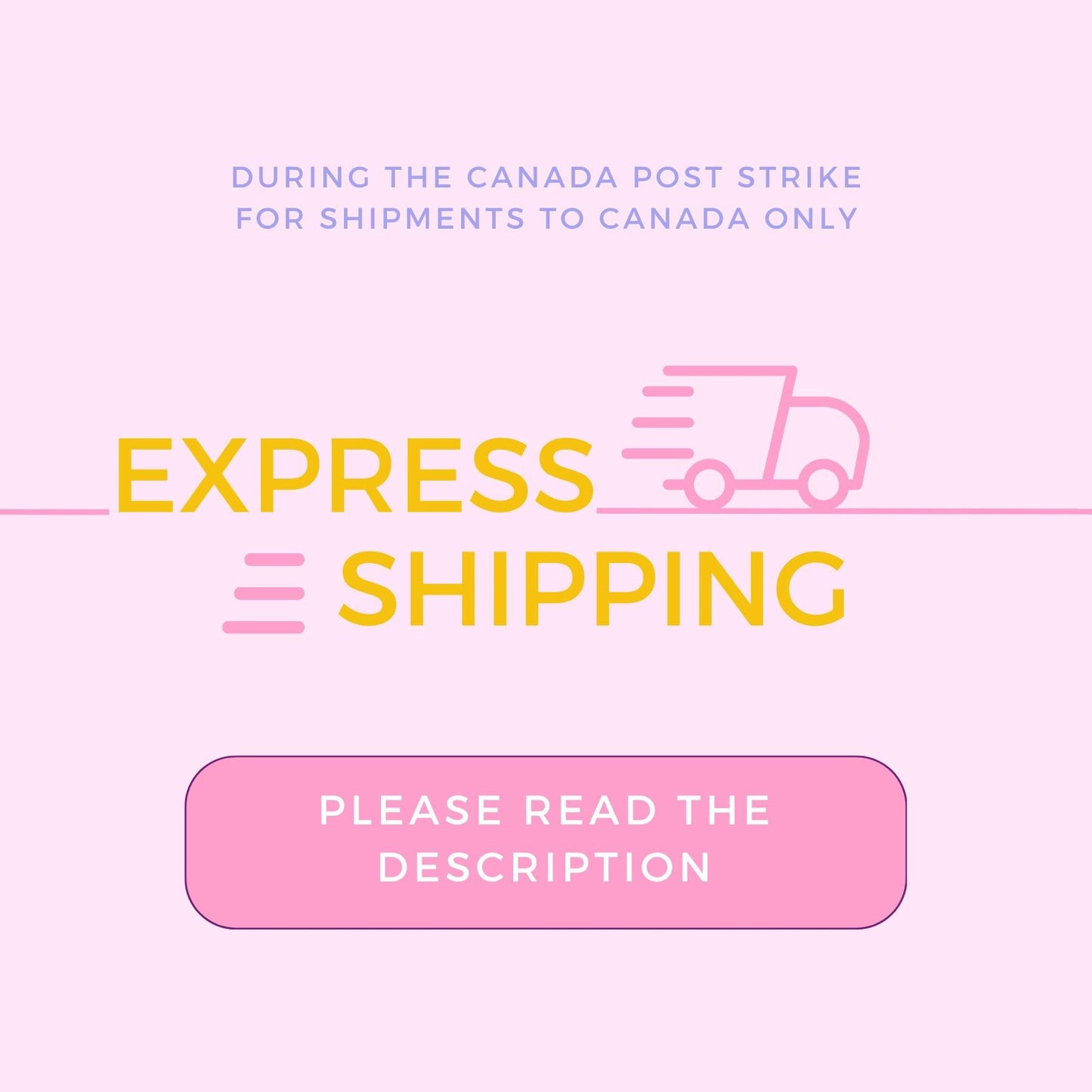 OPTIONS: For Canadian customers only
