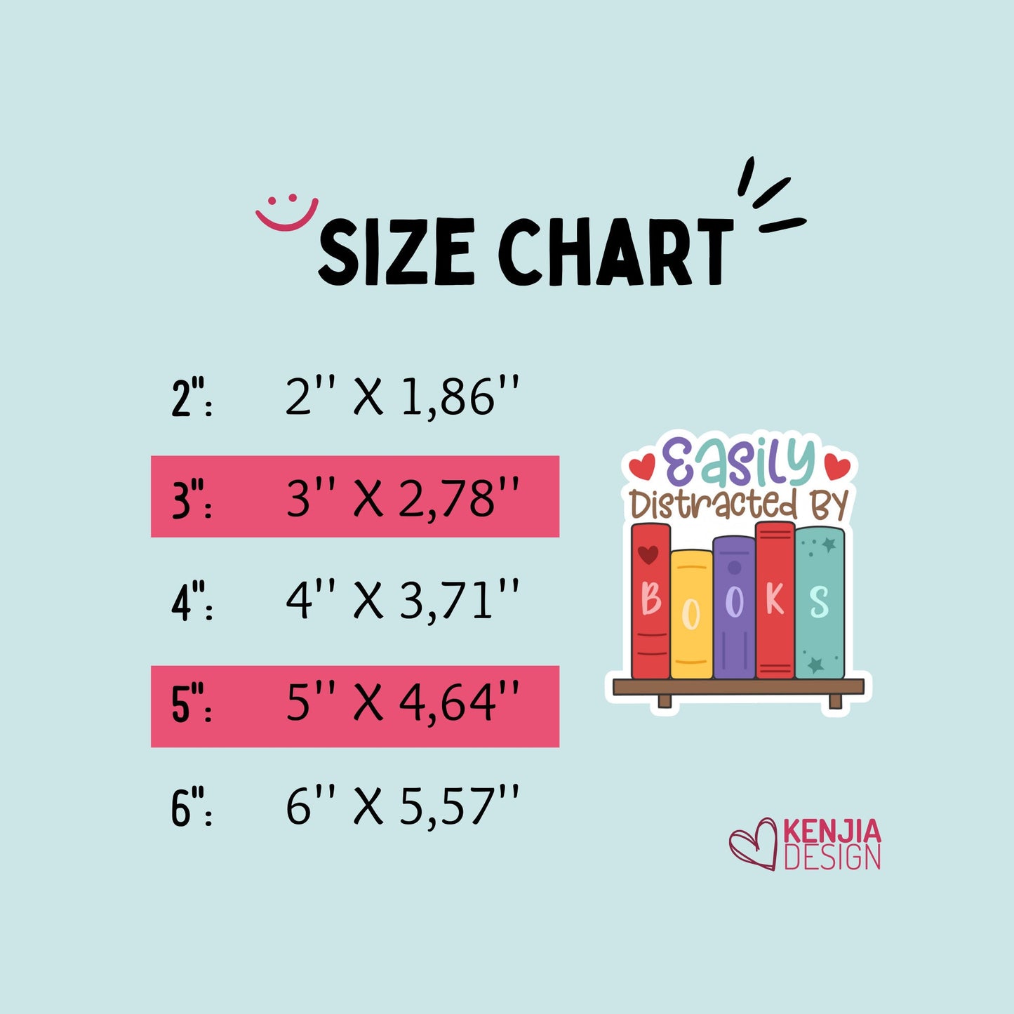 Easily Distracted by Books Stickers and Fridge Magnet, Bookish Stickers, Book Lover Gift, Kindle Stickers, Reading Stickers, Booktok Merch