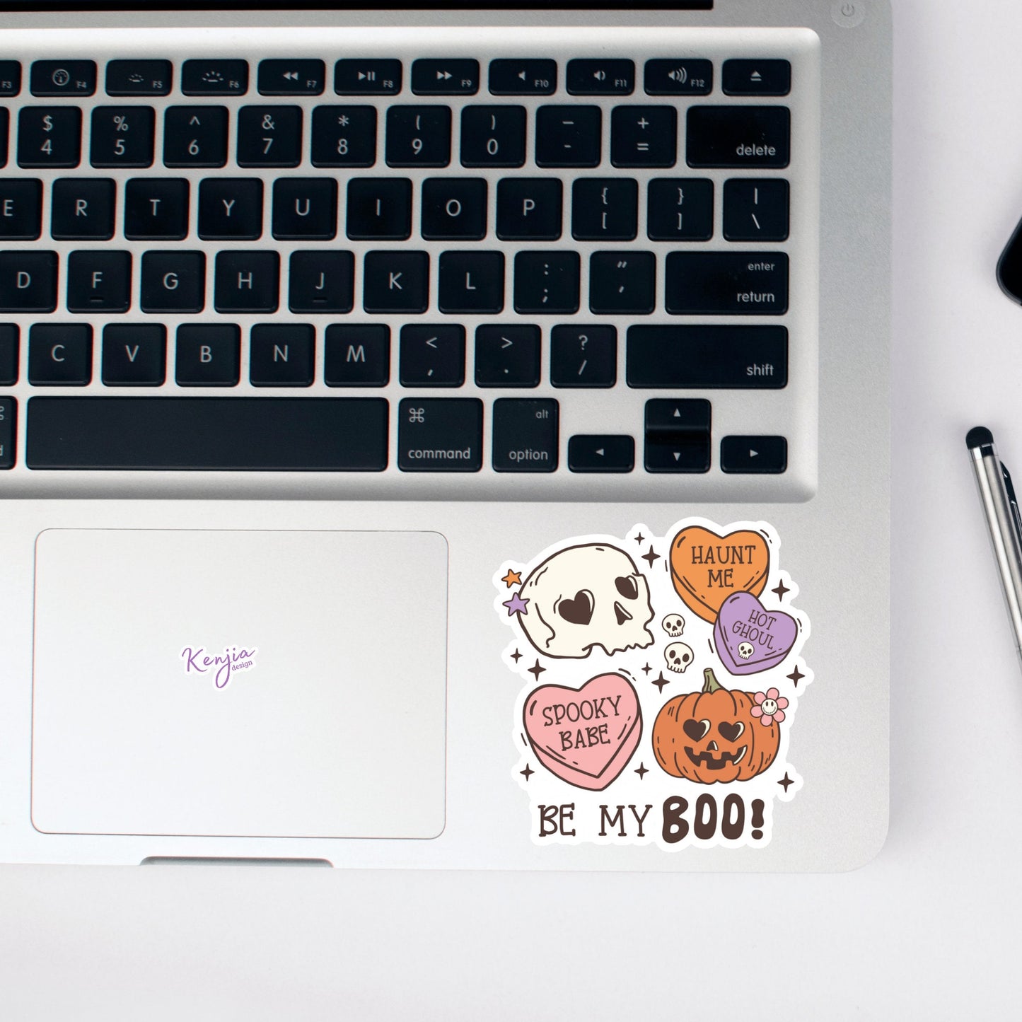 Retro Halloween Valentine Little Candy Heart Halloween Sticker and Magnet, Vinyl stickers, Waterproof stickers for planner, book , laptop