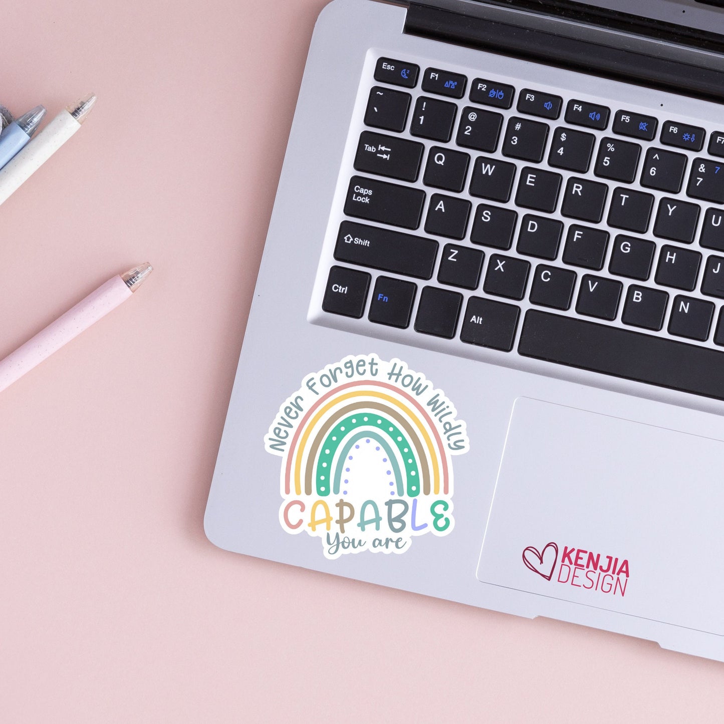 Mental Health stickers / Never Forget How Wildly Capable You Are / Feminist Sticker / Motivational Quotes Vinyl Stickers / Popular Now