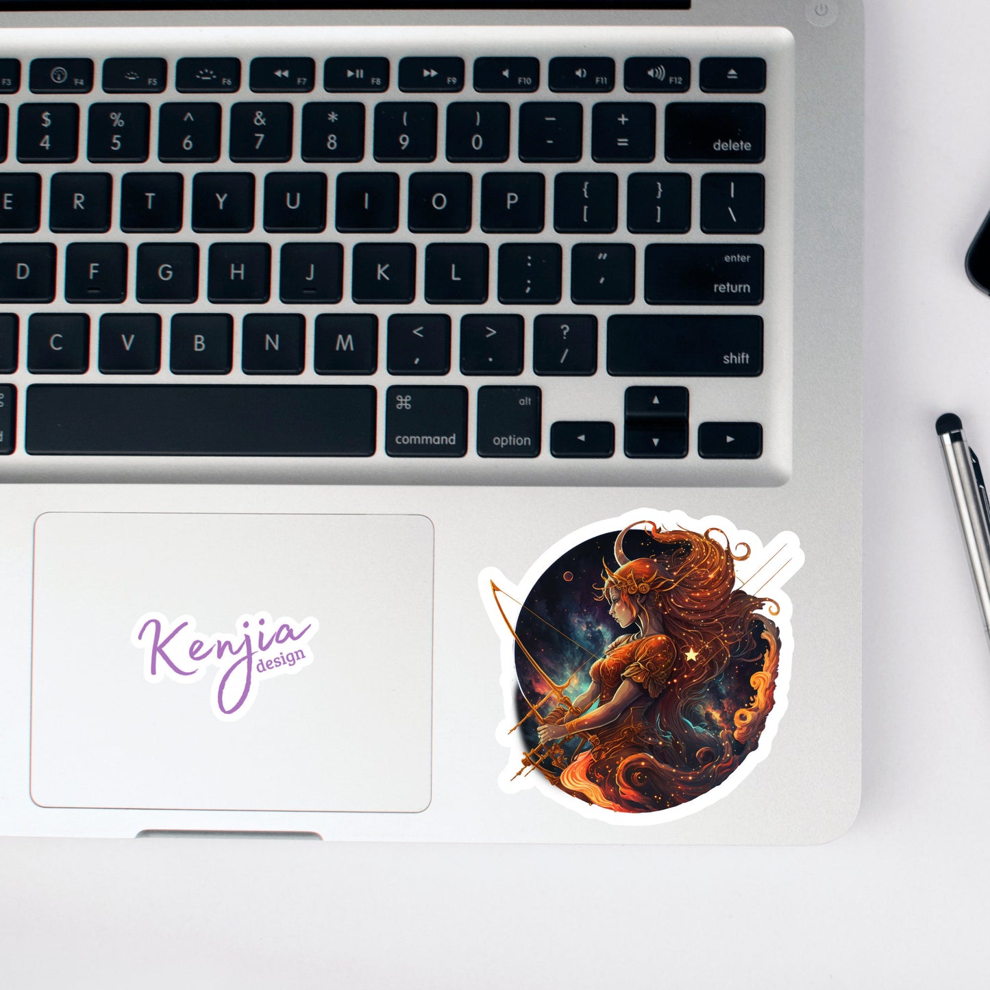 Astrology Zodiac Sagittarius Sign Sticker, Waterproof and Dishwasher Safe Handmade cute Vinyl Sticker gift, planner, bumper, laptop stickers