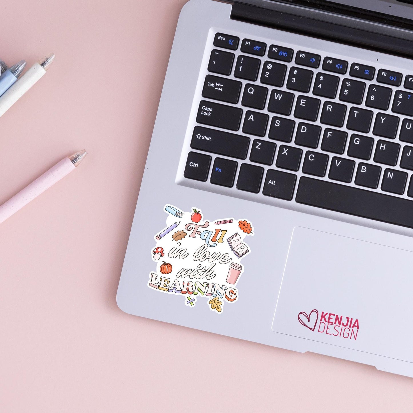 Fall In Love With Learning Stickers / Autumn & Fall Stickers / Back to School Stickers / Teacher Stickers