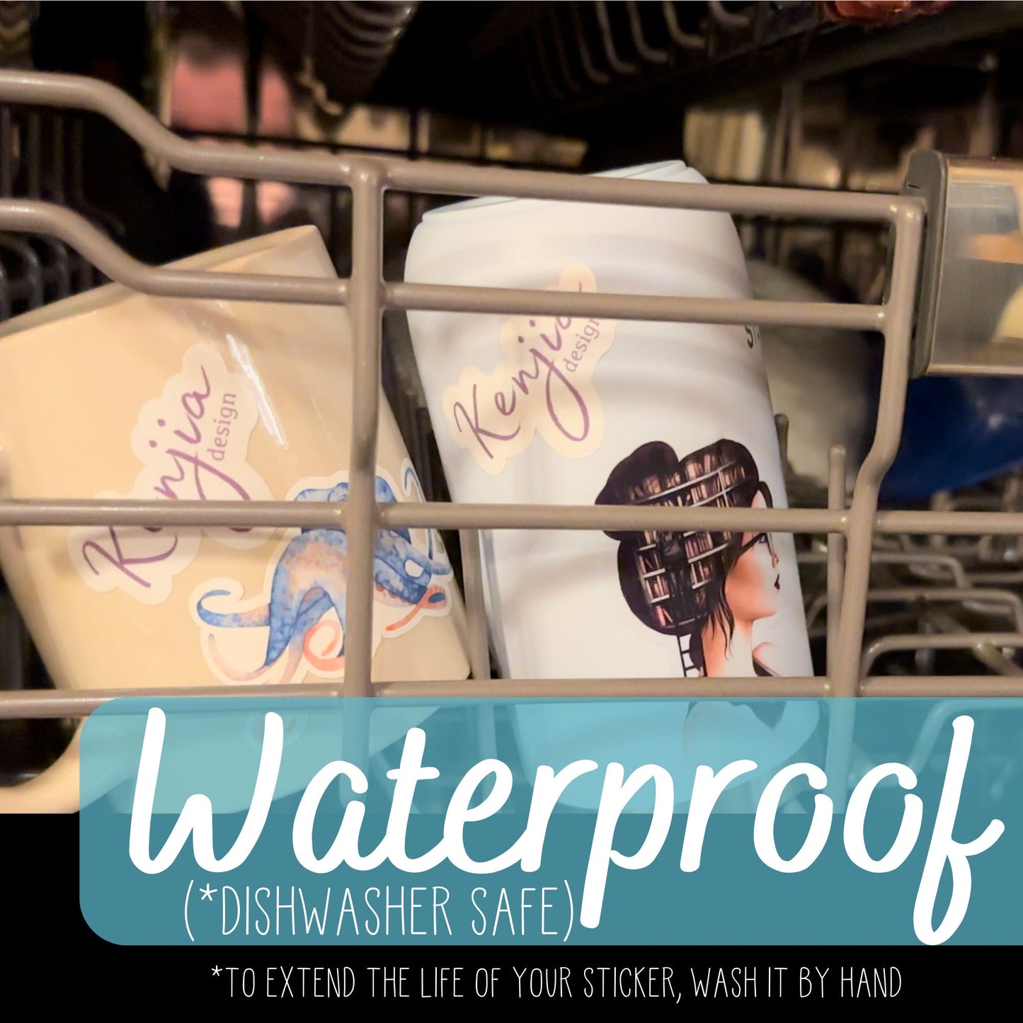 Unicorn Stickers and Fridge Magnets Cute Funny Kawaii Rainbow for Planner, Hydroflask, MacBook Computer, Luggage, Party, Best Friend Gift