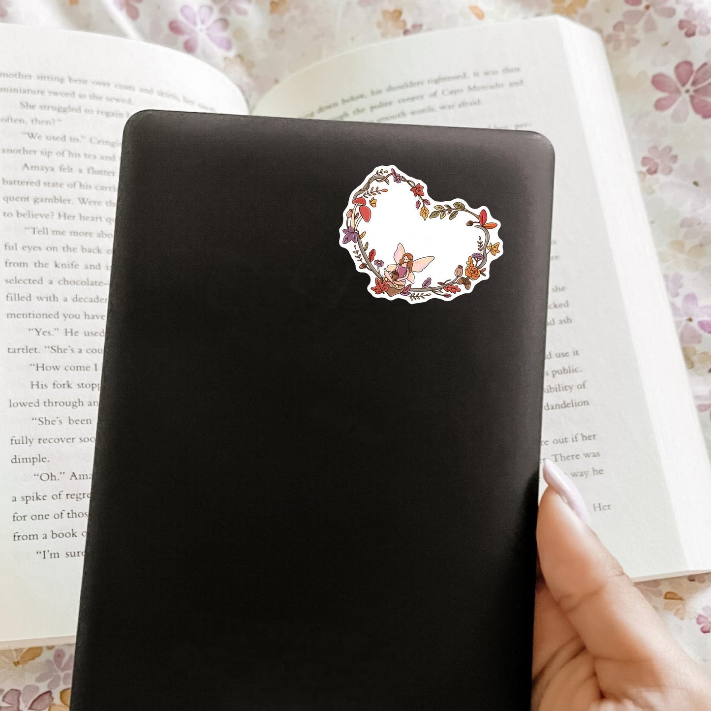 Fairy Tale Sticker / Enchanted Princess Gift / Bookish Reader / Whimsical Decal / Fantasy Magic / Cute Aesthetic / Dreamy Present