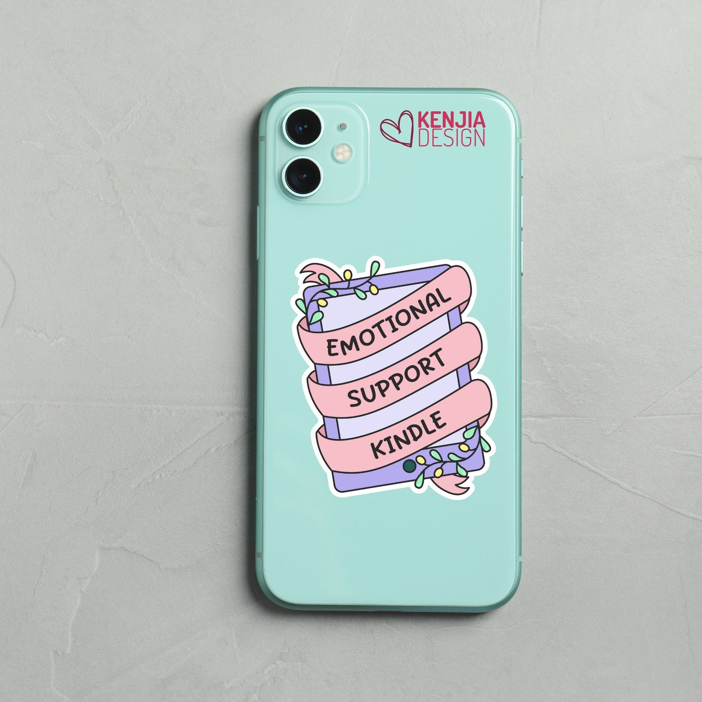 Emotional Support Kindle Stickers , Book Lover gift, Bookish Merch, Smut Reader, Reading lover, E-reade, Bookish Stickers
