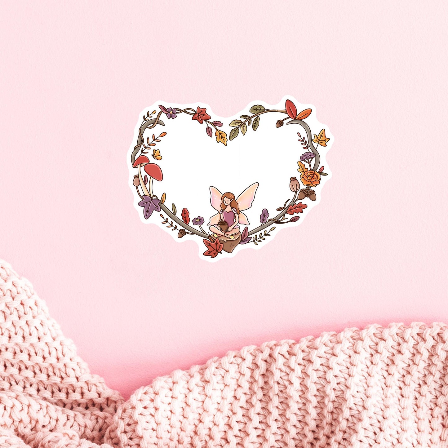 Fairy Tale Sticker / Enchanted Princess Gift / Bookish Reader / Whimsical Decal / Fantasy Magic / Cute Aesthetic / Dreamy Present
