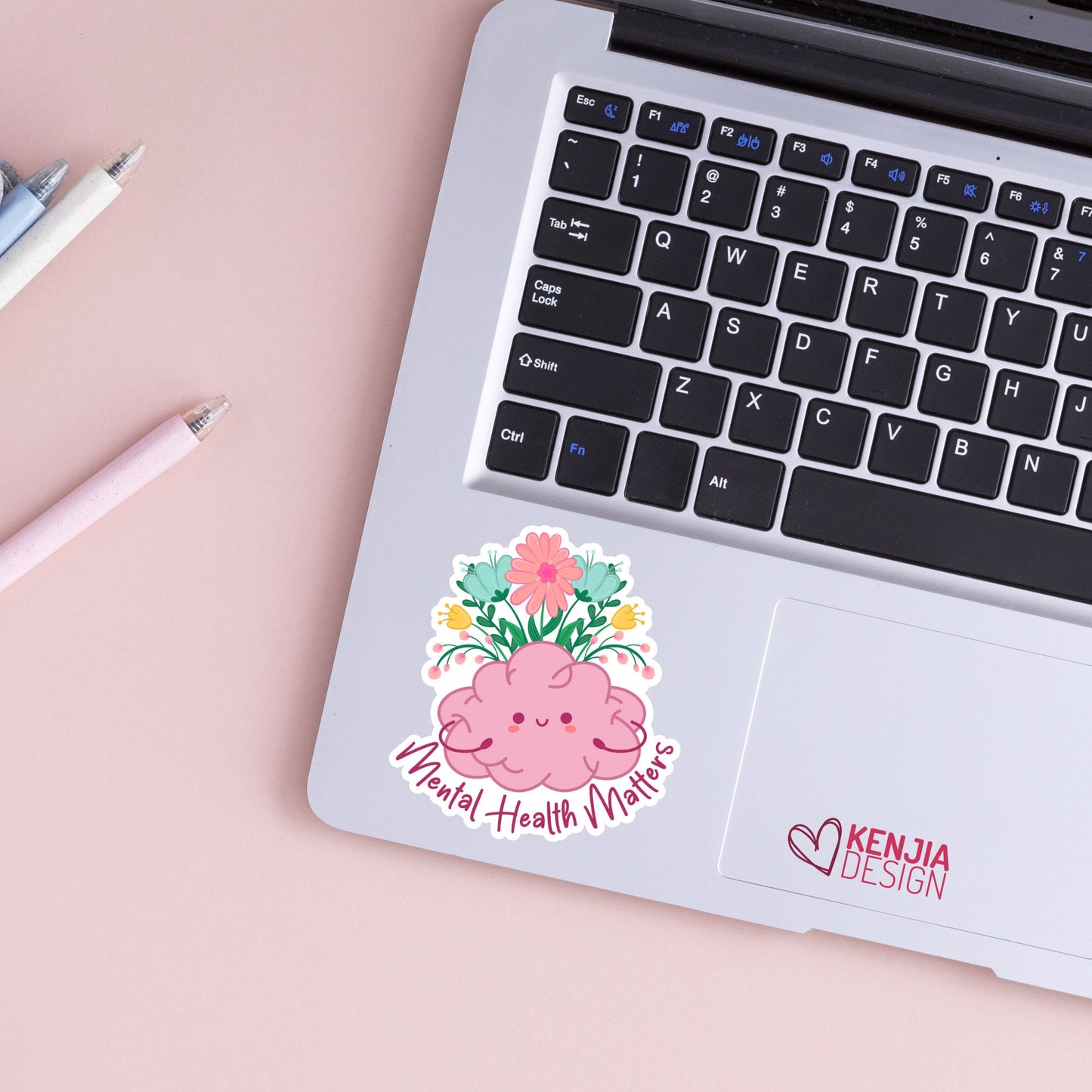 Mental Health Stickers / Aesthetic Stickers / Mental Health Matters Brain Waterproof Vinyl Stickers / Retro Autism Sticker / Popular Now