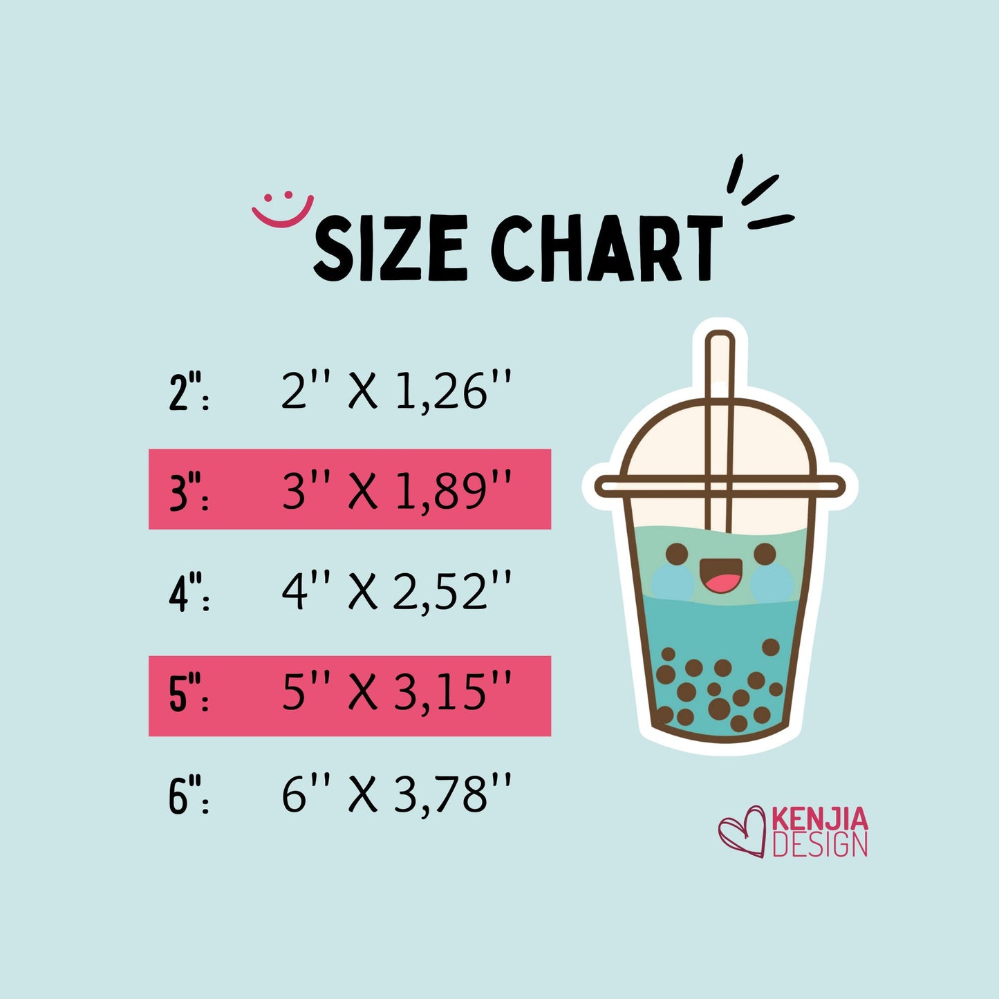 Cute Kawaii Boba Stickers, Tiny Feminist Milk Tea Japanese Stickers , Anime Kindle Stickers of Bubble Tea, Boba Tea Lover Gifts