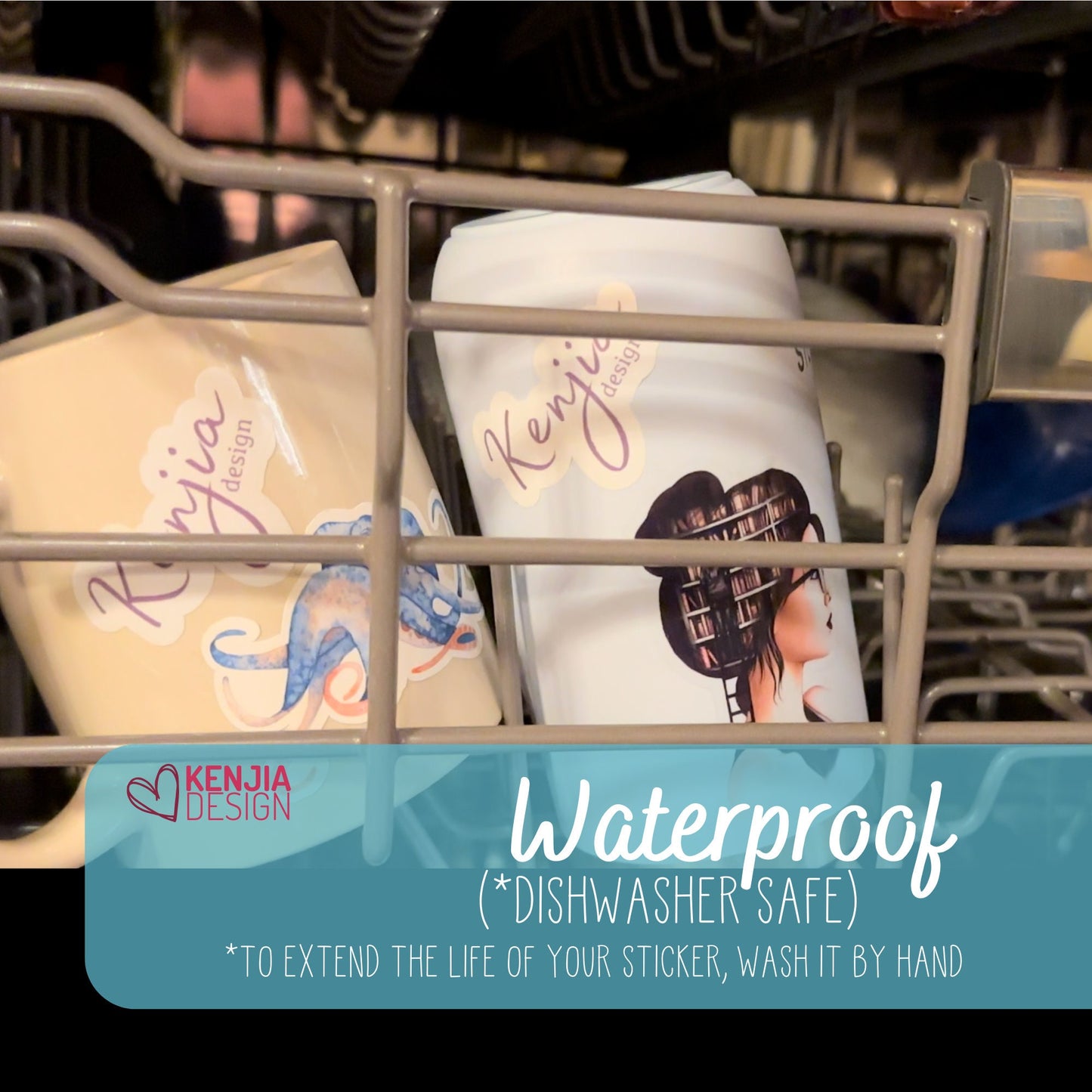 Cute Funny Stay Wild Pine Tree Stickers  | Watercolor Waterproof Sticker for Planner, Laptop Water Bottle, Bumper, Fridge Magnets