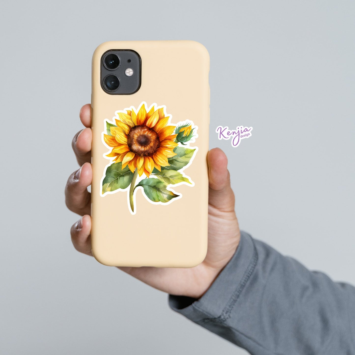 Sunflower Stickers , Planner stickers, laptop stickers, Cute Stickers, Refrigerator and Dishwasher Magnet