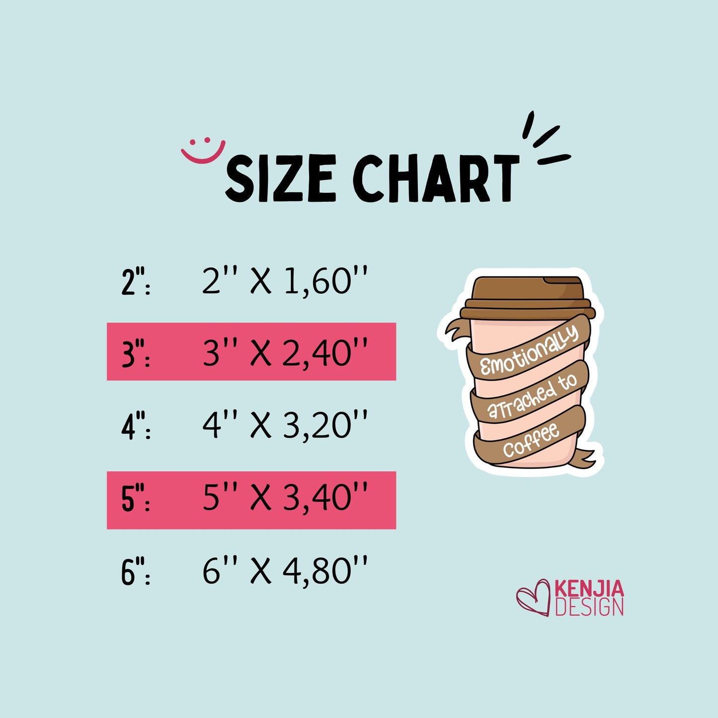 Emotional Support Coffee Stickers and Fridge Magnets, Coffee Lover addict Girl Gift, Caffeine Queen Decor, Coffee mom and nurses for Jars