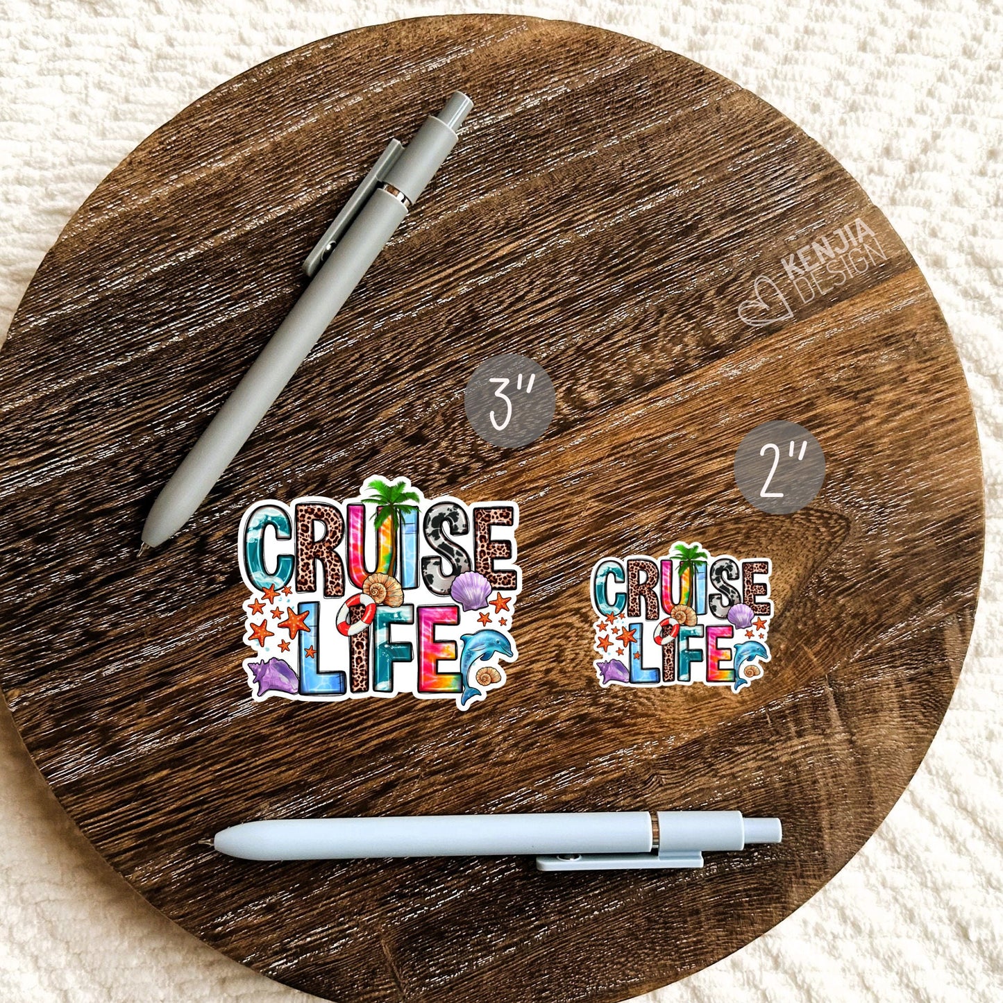 Cruise Life Stickers / Cruise Crew Sticker / Summer Vacation / Family Cruise / Cruising Squad / Vacay Stickers / Beach Sticker / Nautical