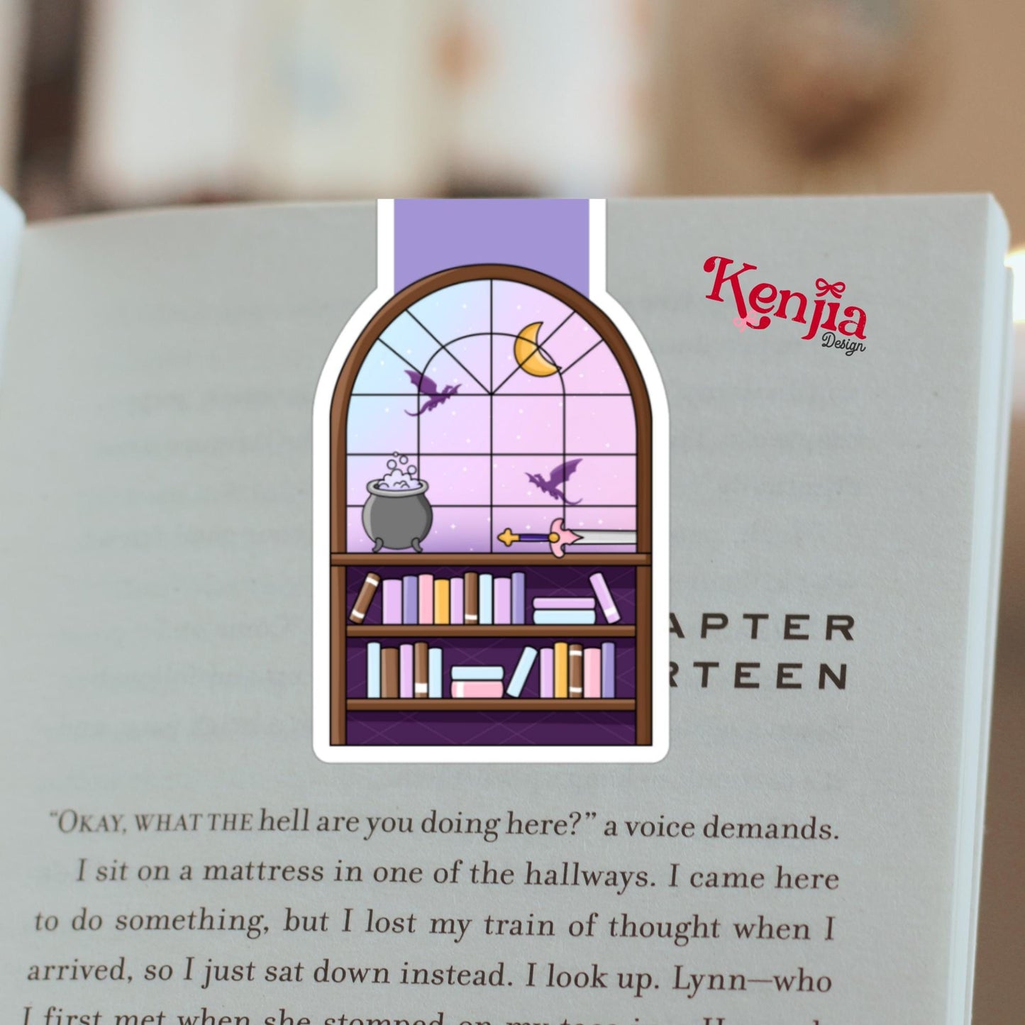 Fantasy Bookshelf Bookmark / Booktok / Book Lover Gift / Funny Dragon Bookish Bookmark / Bookish Merch / Fantasy Reader / Reading Lover