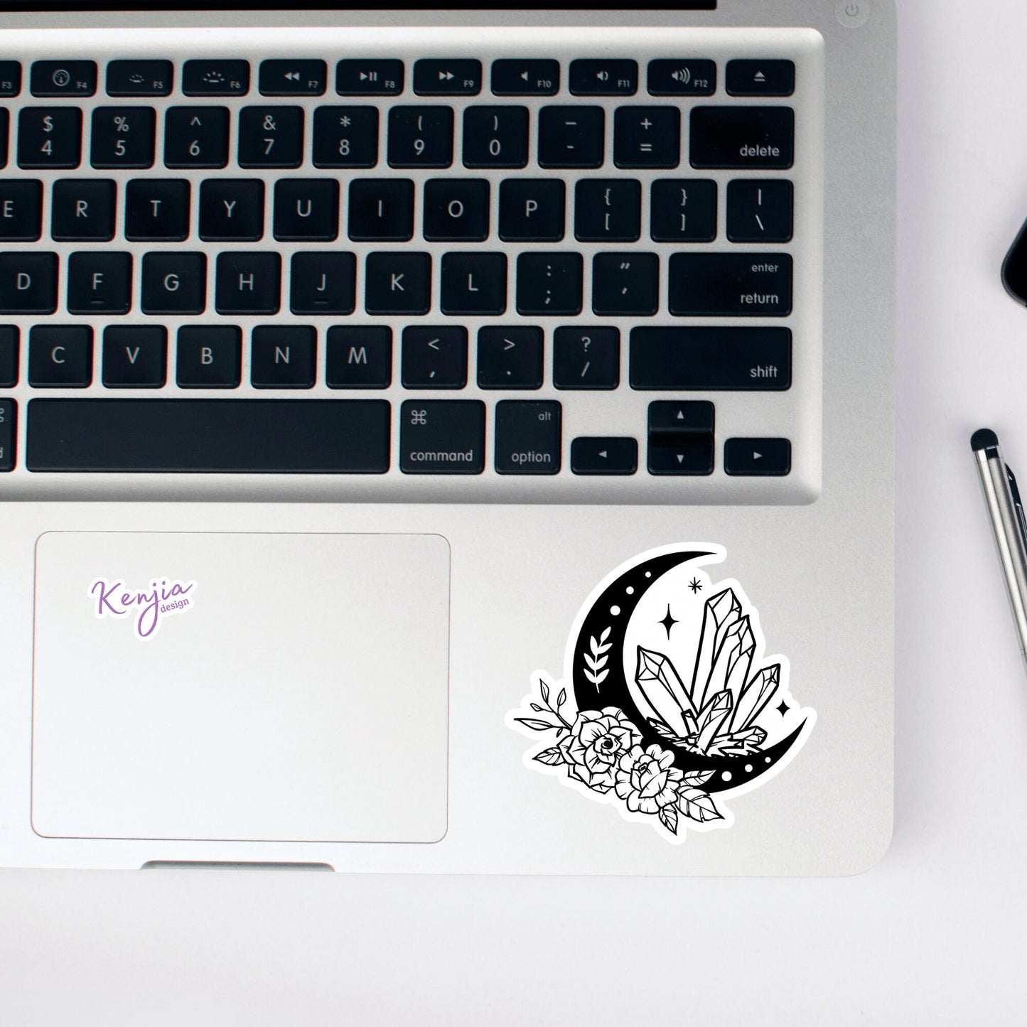 Goth Magical Stickers | Custom Vinyl Stickers | Kenjia Design