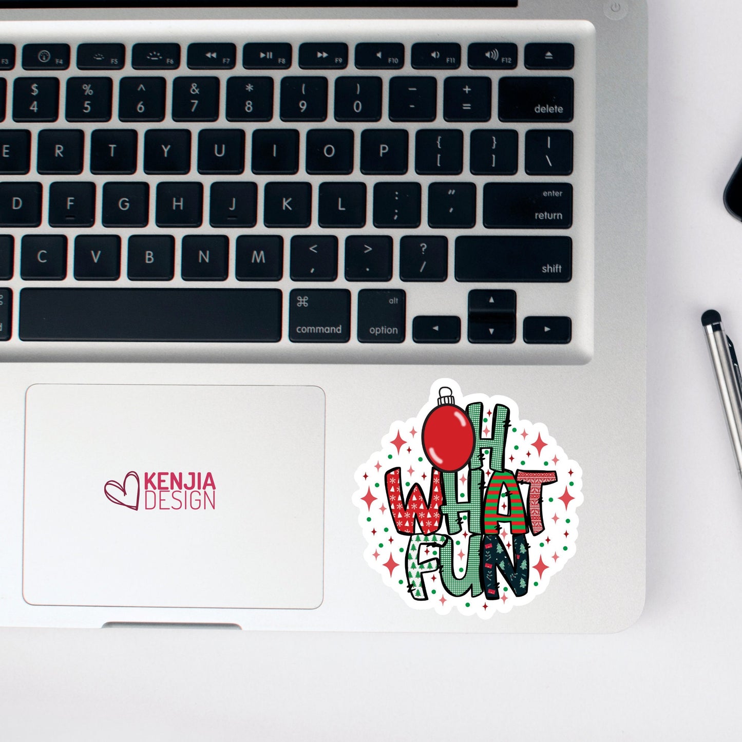 Cute Christmas Stickers | Christmas Fridge Ornaments | Kenjia Design